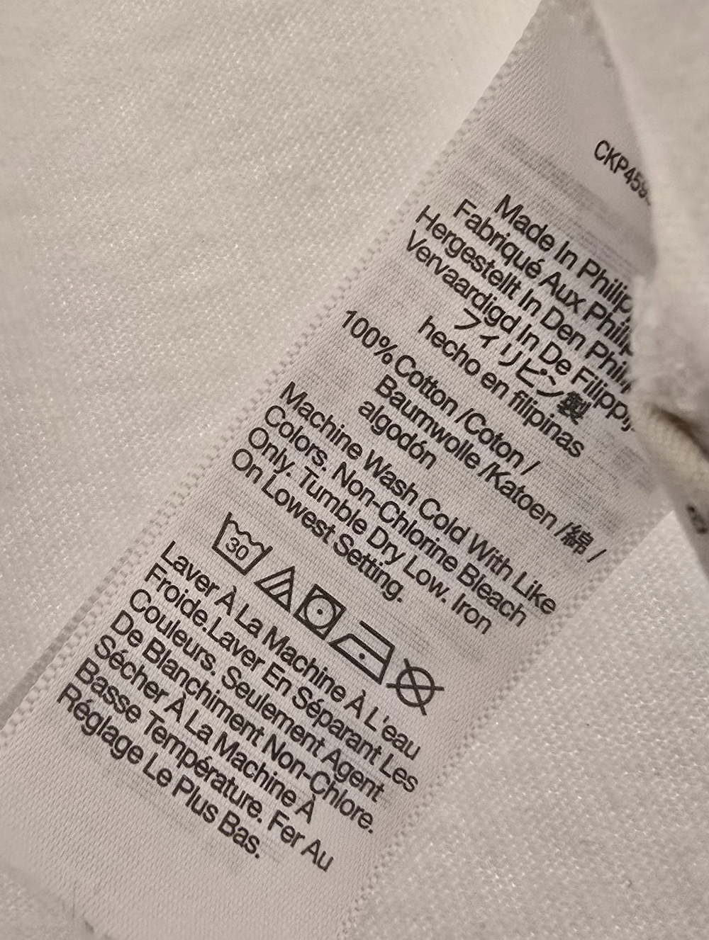 Madwell Cotton Boxy White Tee With Elastic Waist - Picture 3 of 4
